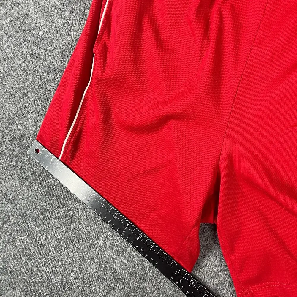 RBX Athletic Shorts Mens‎ XL Red Moisture-Wicking Running Training Gym